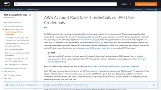 
                            6. AWS Account Root User Credentials vs. IAM User Credentials ...