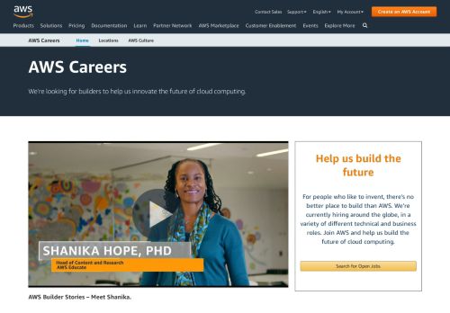 
                            13. AWS Careers - Amazon.com