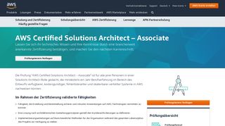 
                            4. AWS Certified Solutions Architect – Associate