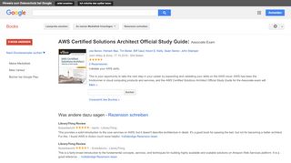 
                            12. AWS Certified Solutions Architect Official Study Guide: Associate Exam