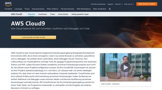 
                            3. AWS Cloud9 – Amazon Web Services