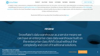 
                            10. AWS Data Warehouse | Snowflake | Amazon Web Services Partner
