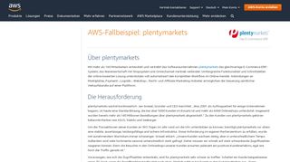 
                            11. AWS-Fallbeispiel: plentymarkets - Amazon.com