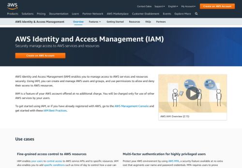 
                            6. AWS Identity & Access Management - Amazon.com
