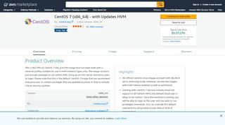 
                            8. AWS Marketplace: CentOS 7 (x86_64) - with Updates HVM