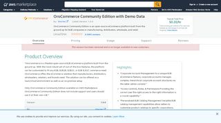 
                            11. AWS Marketplace: OroCommerce Community Edition with Demo Data