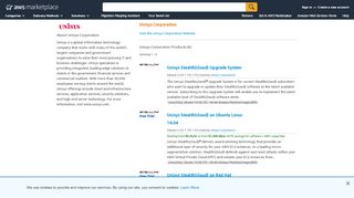 
                            12. AWS Marketplace: Unisys Corporation