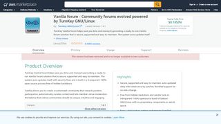 
                            3. AWS Marketplace: Vanilla forum - Community forums evolved ...