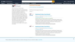 
                            11. AWS Marketplace: WatchGuard Technologies