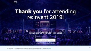 
                            10. AWS re:Invent 2018 | Amazon Web Services