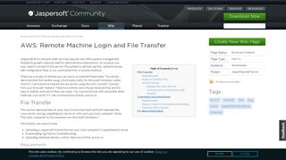 
                            7. AWS: Remote Machine Login and File Transfer | Jaspersoft Community