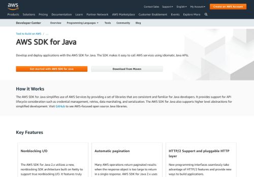 
                            12. AWS SDK for Java - Amazon.com