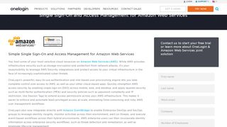 
                            4. AWS Single Sign-On (SSO) - Amazon AWS Active ... - OneLogin