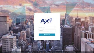 
                            1. AX4 Login - ax4.com