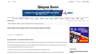 
                            5. AXA Affin Life targets 20% from digital sales by 2021