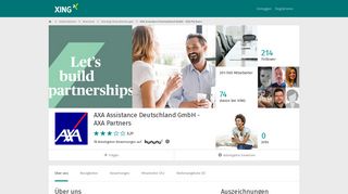 
                            8. AXA Assistance Deutschland GmbH - AXA Partners als Arbeitgeber ...