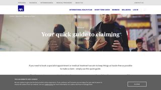 
                            3. AXA - Global Healthcare claims login and information: how to claim