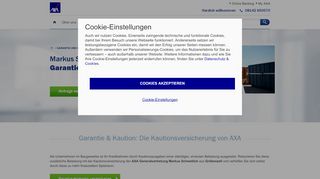 
                            13. AXA Gröbenzell Markus Schwetlick | Garantie & Kaution | AXA