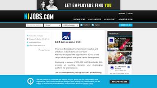 
                            13. AXA Insurance Ltd. jobs in Northern Ireland - NIJobs.com