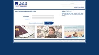 
                            1. AXA Travel Insurance Deutschland - Login