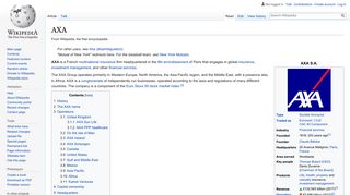
                            9. AXA - Wikipedia