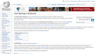 
                            9. Axel-Springer-Akademie – Wikipedia