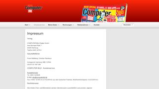 
                            3. Axel Springer Kundenservice-Portal - COMPUTER BILD