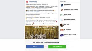 
                            7. Axell Employment - Facebook