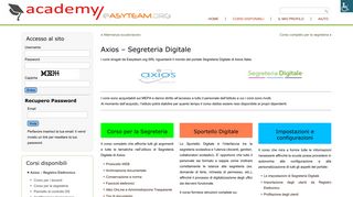 
                            9. Axios – Segreteria Digitale – Easyteam.org SRL Academy – eLearning