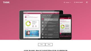 
                            9. AXIS Bank CRM | Think Design
