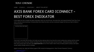 
                            8. Axis bank forex card iconnect login - Tony Crosbie Photography