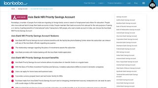 
                            11. Axis Bank NRI Priority Savings Account – Interest Rates, How to Apply ...
