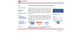 
                            2. Axis Bank Secure Online Payment