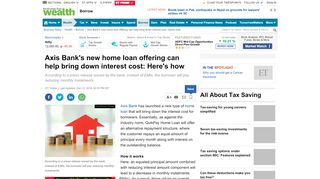
                            11. Axis Bank's new home loan offering can help bring down interest cost ...