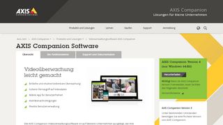 
                            5. AXIS Companion Software - Axis Communications