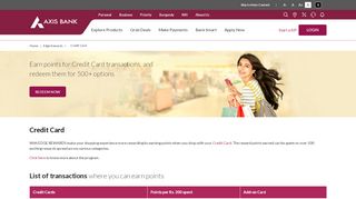 
                            8. Axis eDGE Rewards with Axis Bank Credit Card