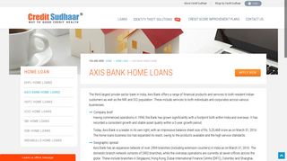 
                            12. Axis Home Loans, Application process and Eligibility criteria