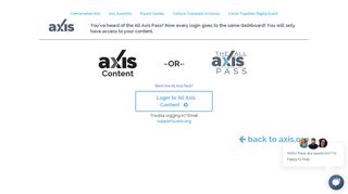 
                            3. Axis Login Page