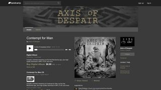 
                            9. Axis of Despair: Contempt for Man