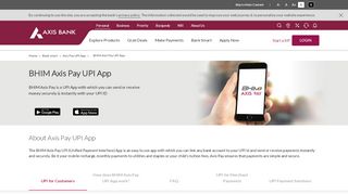 
                            8. Axis Pay UPI App - Axis Bank