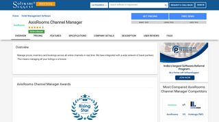 
                            4. AxisRooms Channel Manager - Pricing, Reviews, Alternatives and ...