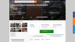 
                            8. Axisrooms Travel Distribution Solutions Pvt Ltd, Jayanagar 4th Block ...