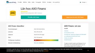
                            4. ≡ AXO Finans: logga in på mina sidor ≫ registrering ⋆ personligt ...