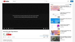 
                            4. Axure RP Login Page Website - YouTube