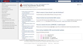 
                            8. Axway Appcelerator Studio FAQ - Documentation & Guides - 2.0 ...