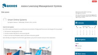 
                            12. Axxos Learning Management System