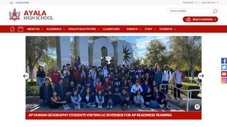 
                            13. Ayala High School / Homepage - Chino Valley Unified School District