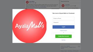 
                            10. Ayala Malls - With Ayala Malls A-Portal and Globe goWifi,... | Facebook