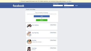 
                            1. Ayu Profiles | Facebook