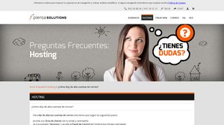 
                            6. Ayuda: ¿Cómo doy de alta cuentas de correo? - Piensa Solutions